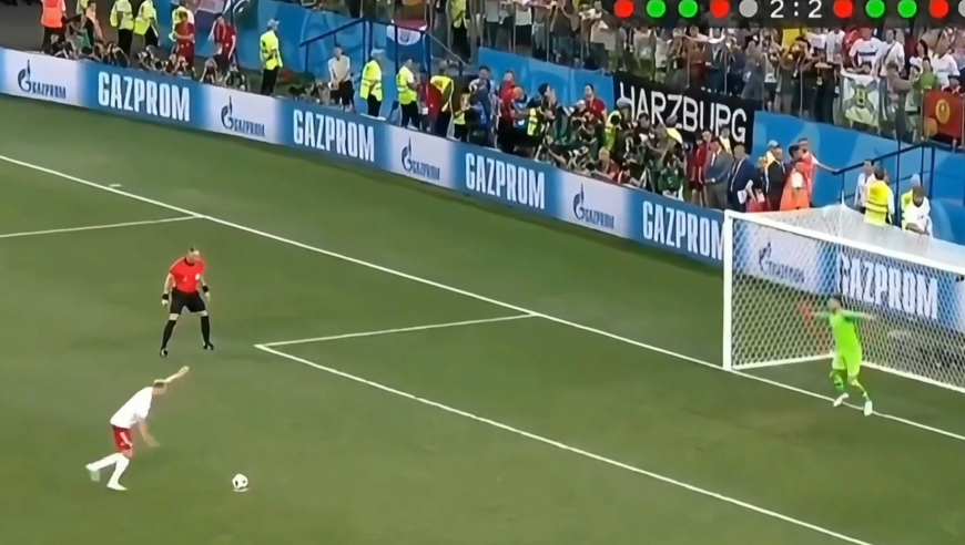 体坛记忆｜2018世界杯克罗地亚vs丹麦点球大战，舍梅切尔扑出两个点球也无济于事