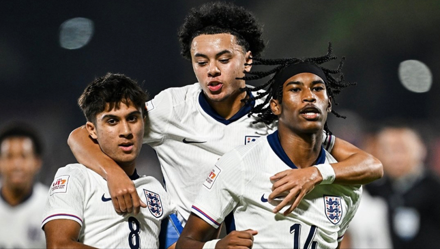 U17世界杯：英格兰3-0埃及顺利小组出线 雷甘-赫斯基双响