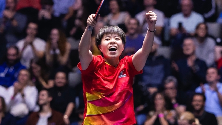 赛点 | 抽最硬的签打最提气的仗，王艺迪用冠军诠释国乒孤胆英雄