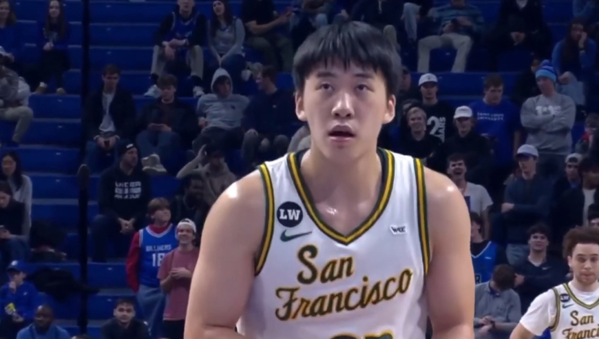 王俊杰7分3板2助：投篮6中2手感一般 旧金山大学负圣路易斯大学