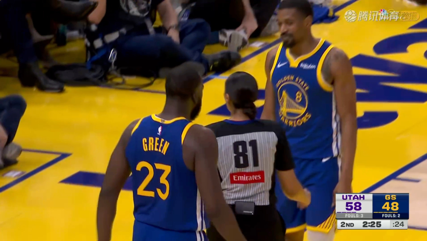 裁判是1分钟都忍不了！追梦连续喷女裁判直接2T被驱逐出场