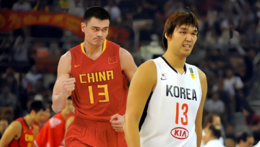 这比赛太解气！姚明爆砍30+12打崩韩国 暴揍所谓的宇宙第一中锋