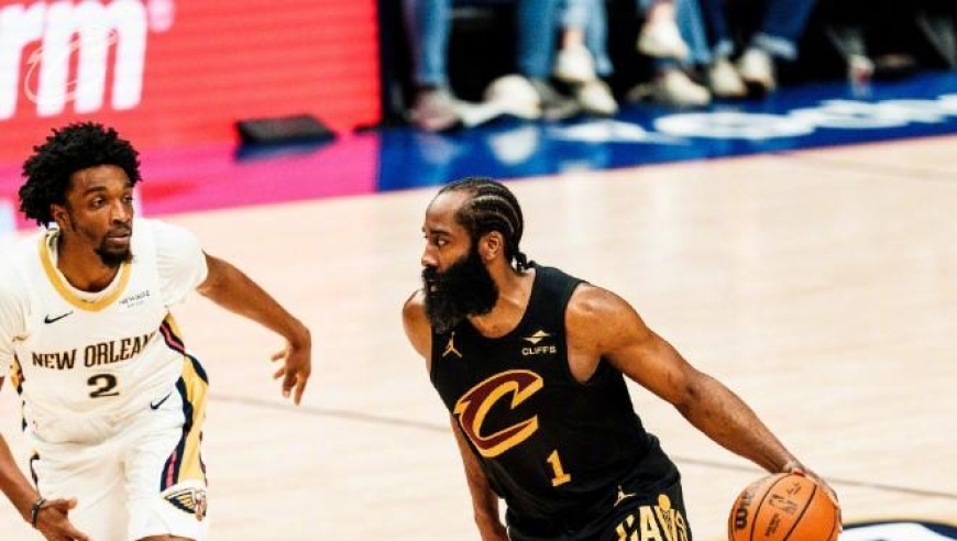 哈登20+6+10+末节13分，米神27分莫布里半场1板，骑士逆转鹈鹕