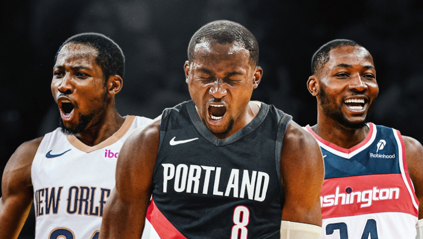 曝至少三队追求库明加！开拓者在列：可用格兰特或霍勒迪作为交易筹码