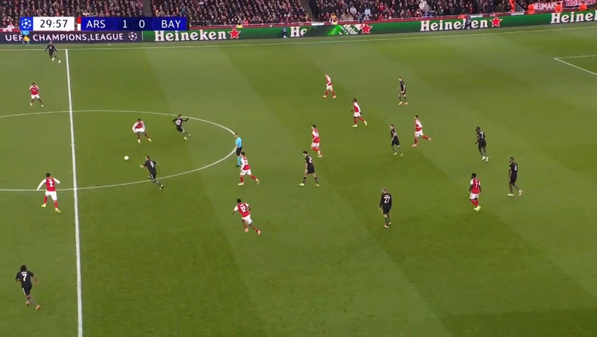 阿森纳3-1拜仁，八倍镜还原3粒进球，个个精彩绝伦！