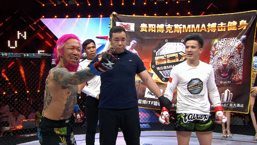 日本选手赛后朝观众竖中指，张美煊不惯着将其暴揍KO｜体坛记忆