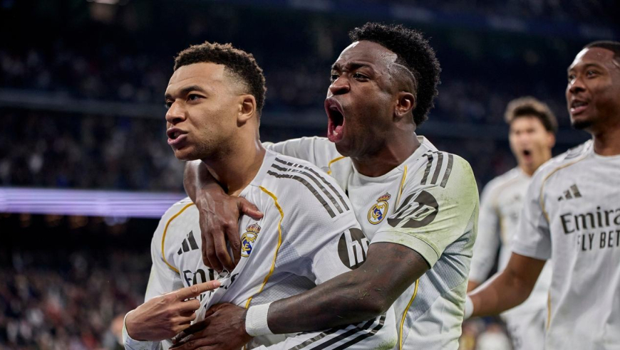 紧张到窒息！姆巴佩100分钟读秒绝杀力挽狂澜，皇马2-1巴列卡诺