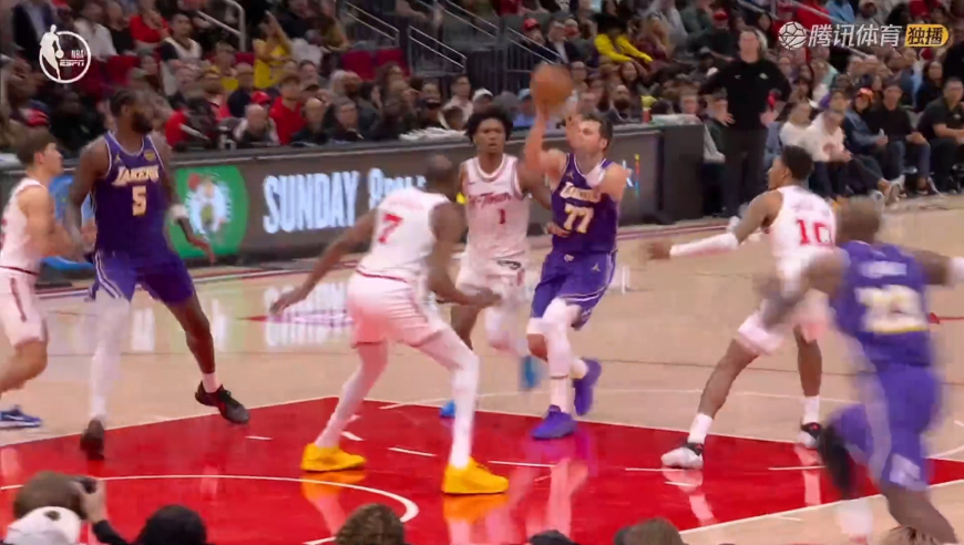 这就是卢卡MAGIC！东契奇率湖人打了火箭光速7比0直接杀死比赛