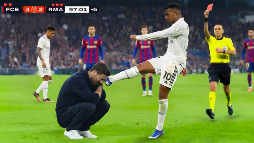 把持不住了？球场上冲动时刻盘点 能动手尽量就别吵吵