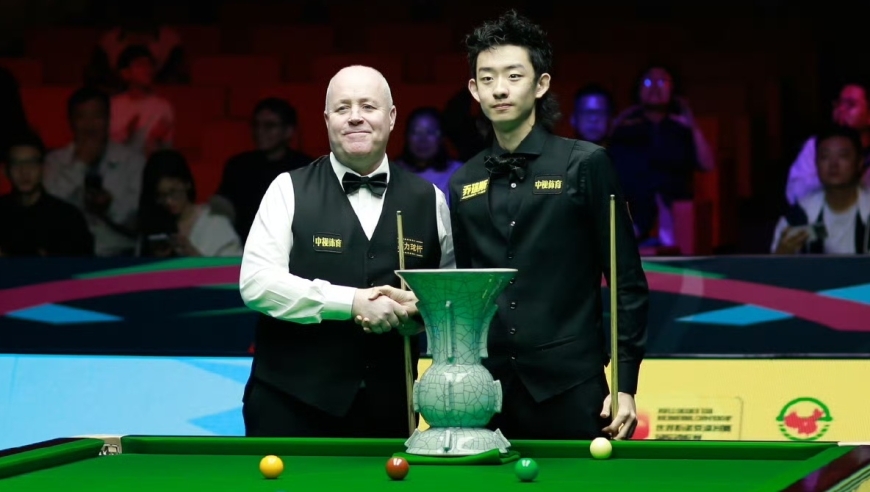 夺冠！斯诺克国锦赛：吴宜泽10-6轻取希金斯，成历史第10人