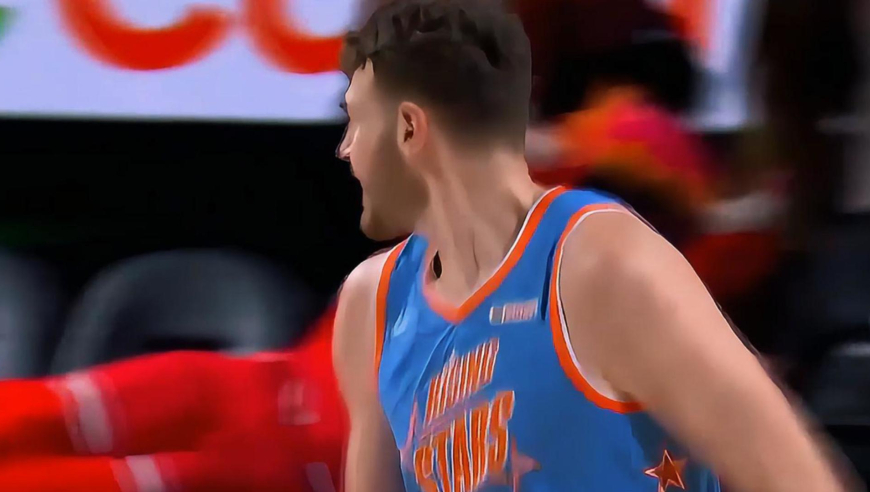 不跟你闹着玩！开拓者克林根开场连轰7分包揽安东尼队全部得分