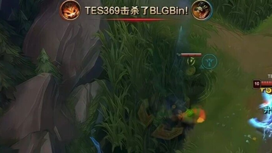 369纳尔猛抽Bin哥陀螺！小奶油阿卡丽飞雷神杀疯了！BLG惨败TES苦吞三连败！