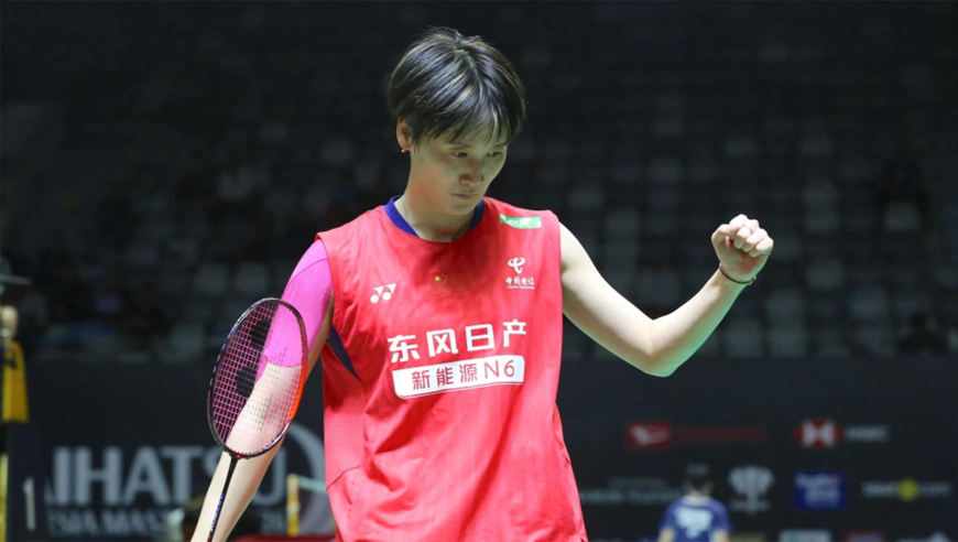 11连胜！陈雨菲吊打日本冠军奥原希望，最不可思议一球诞生了
