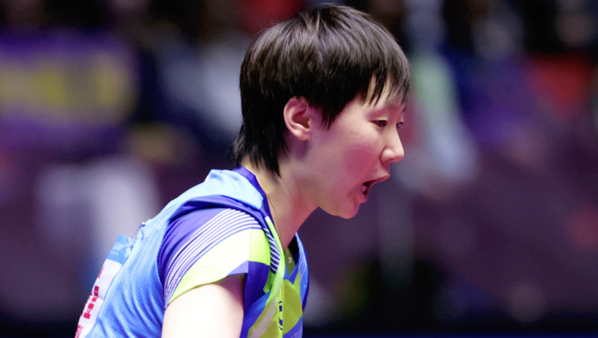 全运会：王曼昱卫冕女单冠军！决赛逆转孙颖莎，连赢2大奥运冠军