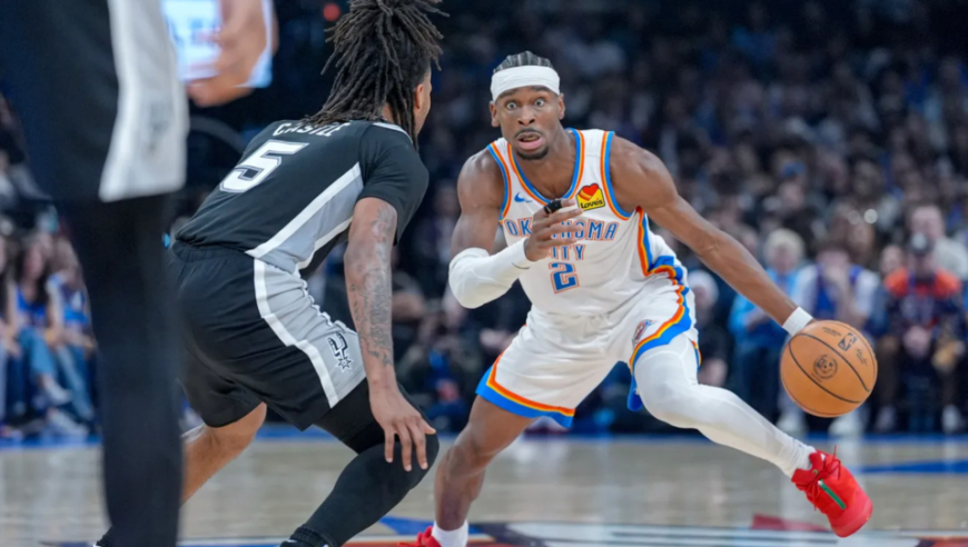 亚历山大遭马刺三杀！19投22分正负值-15 下半场10中2吞主场首败