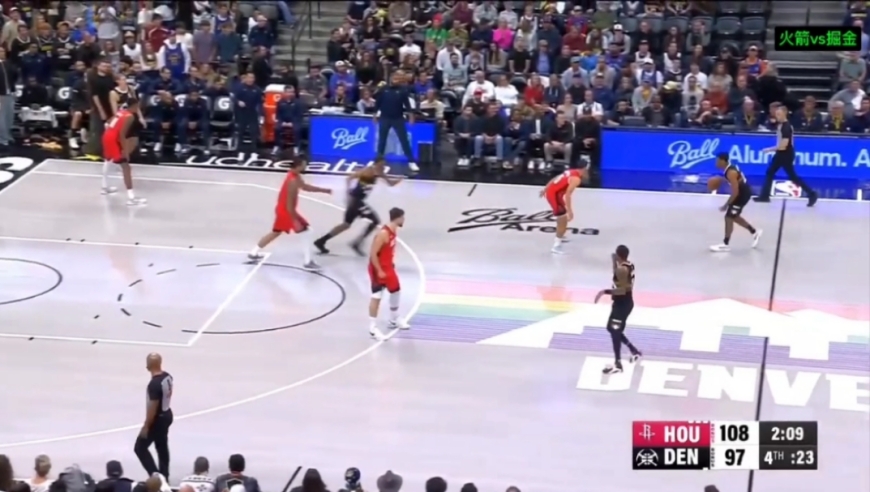 同仇敌忾！火箭vs掘金决胜时刻：谢泼德关键抢断暴扣杀死比赛