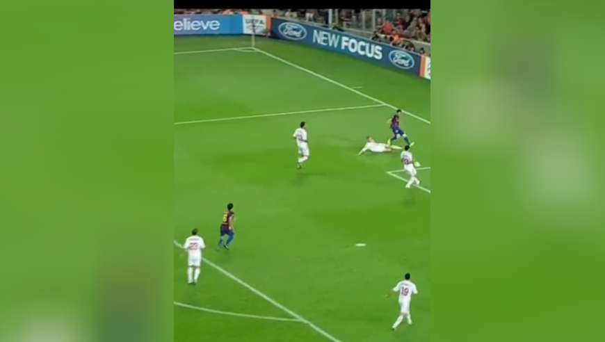 体坛记忆｜盘点梅西的那些吸引防守后的妙传！