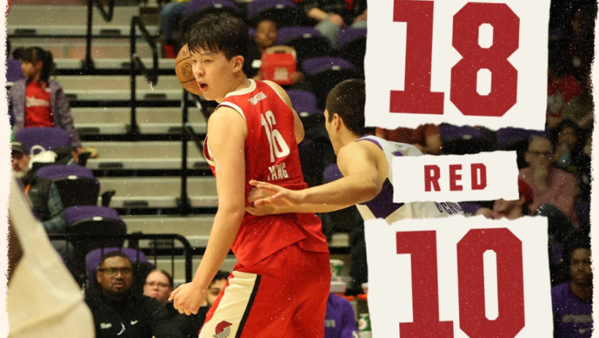 杨瀚森11中8轰18+10+4！决胜时刻立功 神奇压哨三分无效太遗憾