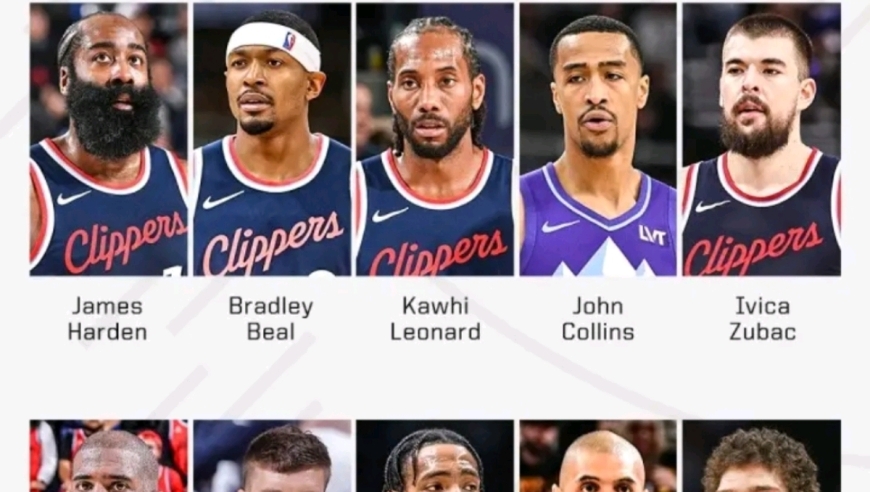 炸裂！平均年龄33.2岁！NBA史上最老球队！快船果真休赛期总冠军