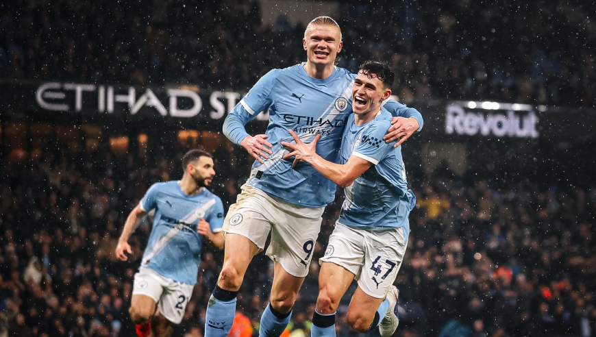 曼城3-0富勒姆全场集锦：塞门约传射 哈兰德、奥赖利破门