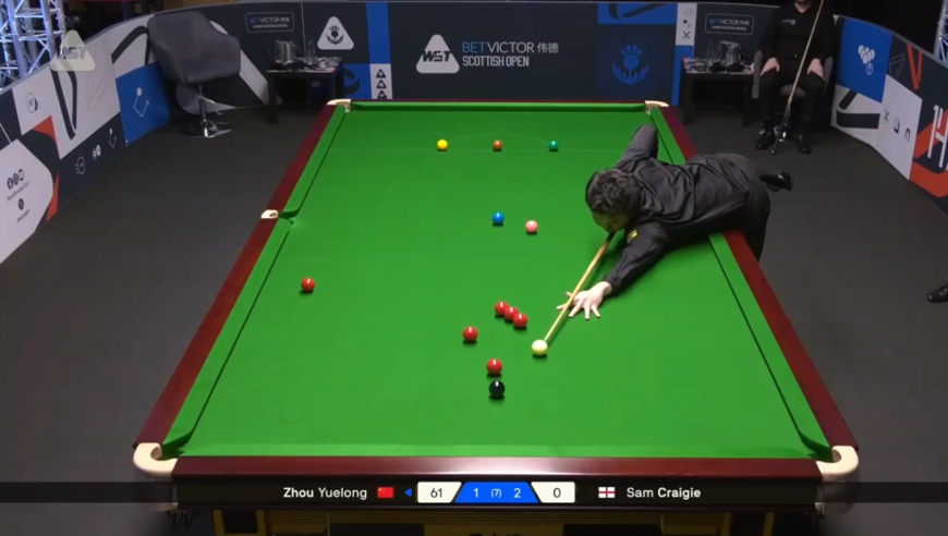 单杆140分高分破百！周跃龙连续拆解15套清台，激战克雷吉