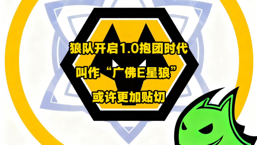 狼队掀起KPL1.0抱团时代，如今的狼队其实叫作“广佛E星狼”，或许更加形象贴切一点！