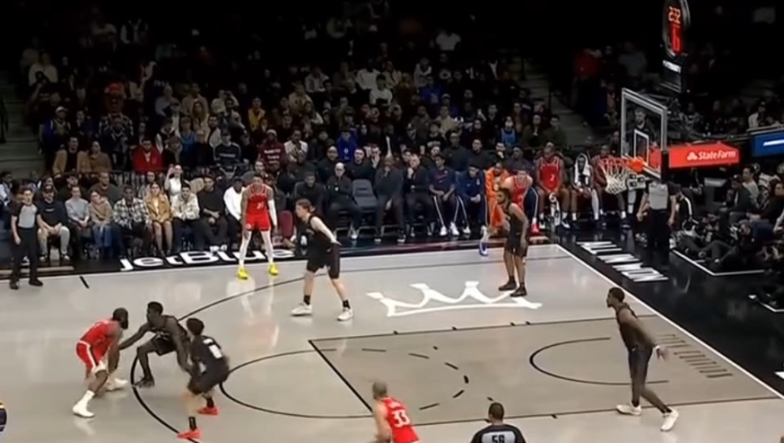 全场13投10中拿下31分 单节15分 哈登带领快船拿下篮网