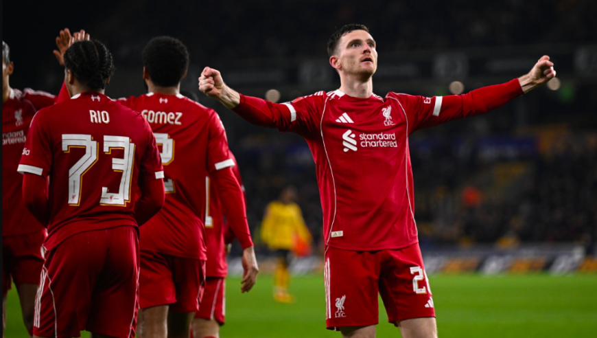 复仇只需3天！足总杯：利物浦3-1狼队 萨拉赫连场破门 罗伯逊琼斯传射