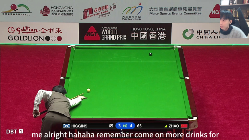 抢黑大战决绝杀！赵心童玩心跳战胜希金斯晋级，中国准神加油！