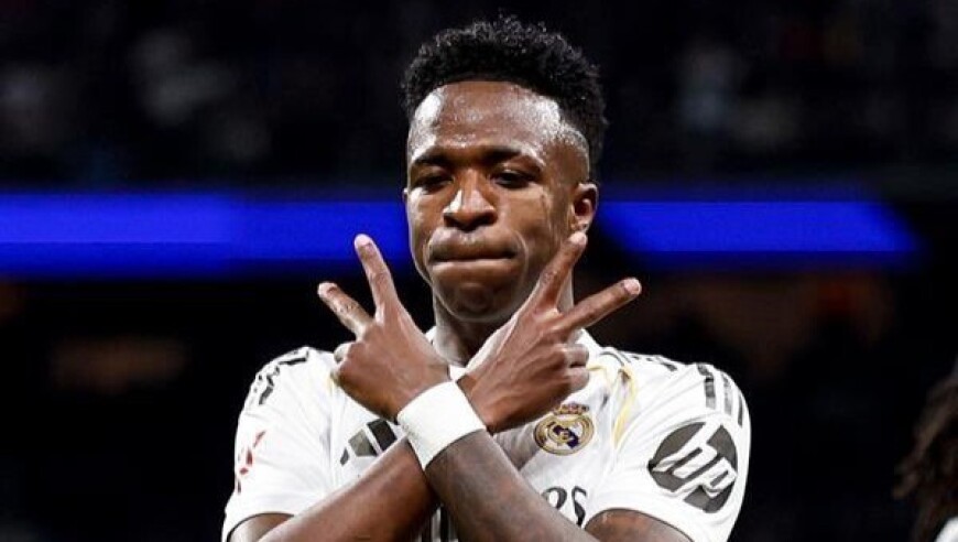 世体：维尼修斯的第一个点球有争议，第二个是假摔