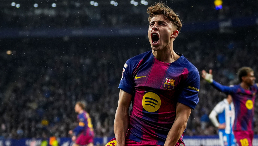 真刺激！巴萨4分钟连轰两球疯狂庆祝，让西班牙人主场鸦雀无声