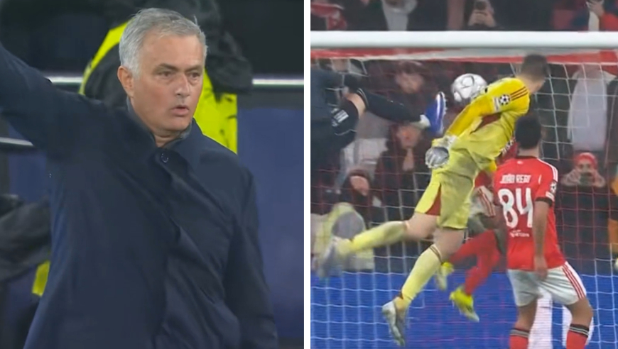 本菲卡读秒绝杀皇马全过程：穆里尼奥大声示意门将参与进攻，特鲁宾戏剧性破门送球队晋级