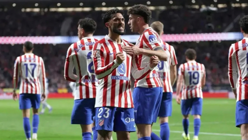 西甲：马竞3-2皇社 冈萨雷斯替补双响 瑟洛特、奥亚萨瓦尔破门