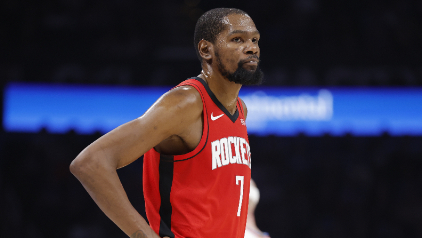 火箭105-115不敌热火 球员评价：杜兰特满分，2人及格，7人低迷