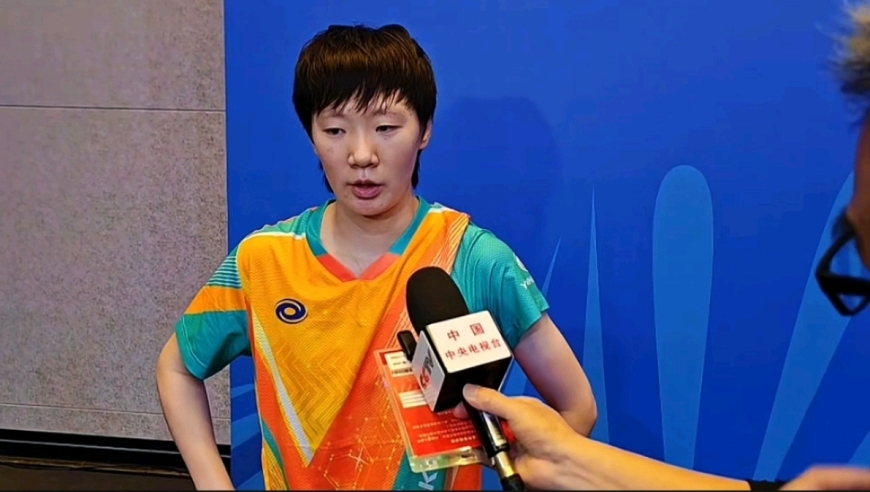 王曼昱回应决胜局逆转取胜：对手关键球犯了错误，这场比赛值得好好总结