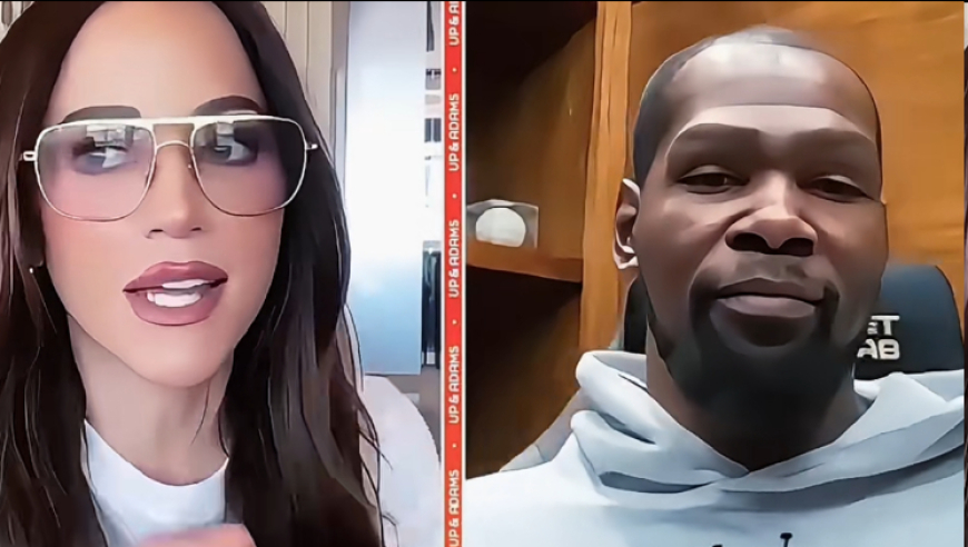 杜兰特单身原因找到了？曾邀请美女记者吃烧烤 如今却害羞爽约