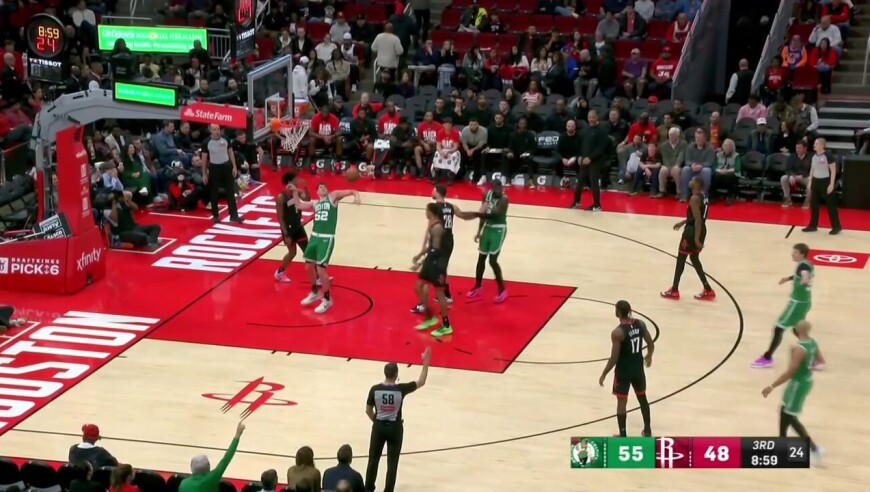 【集锦】凯尔特人114-93火箭 德里克&middot;怀特28+8第三节大爆发独自上演一波流