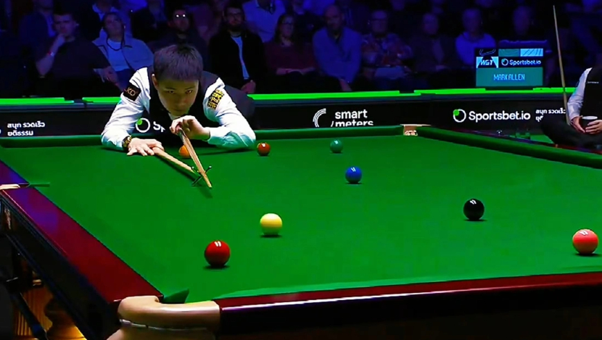 顶级准度+顶级心态，赵心童超霸气清台行云流水，艾伦扛不住啊