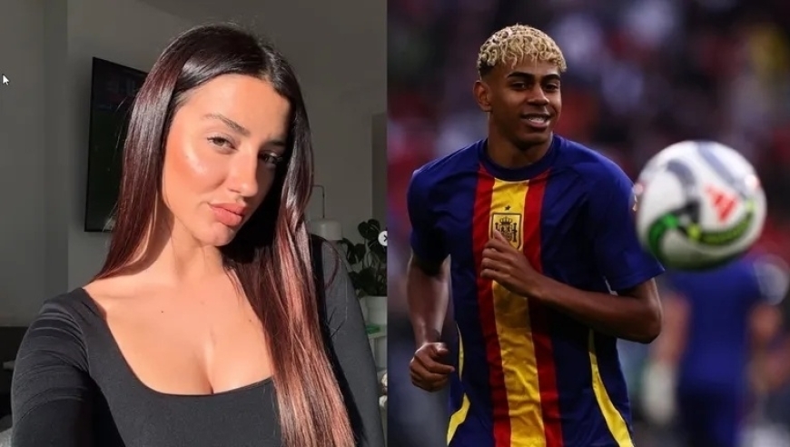 存在不忠？亚马尔陷出轨风波：前往米兰夜会前任！女方也火速搭上新博主