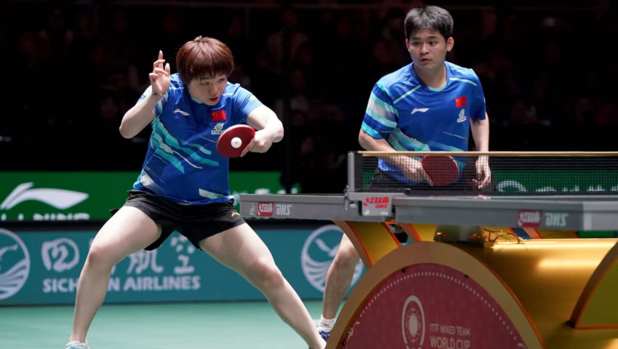 开局0-7也能翻？林诗栋/蒯曼狂救局点惊天逆转回放 德国强档怀疑人生