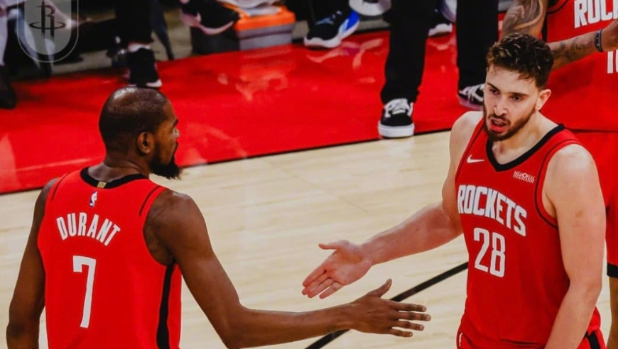 杜兰特24分8助，火箭26分大胜！威少迎里程碑，亚当斯统治力太强