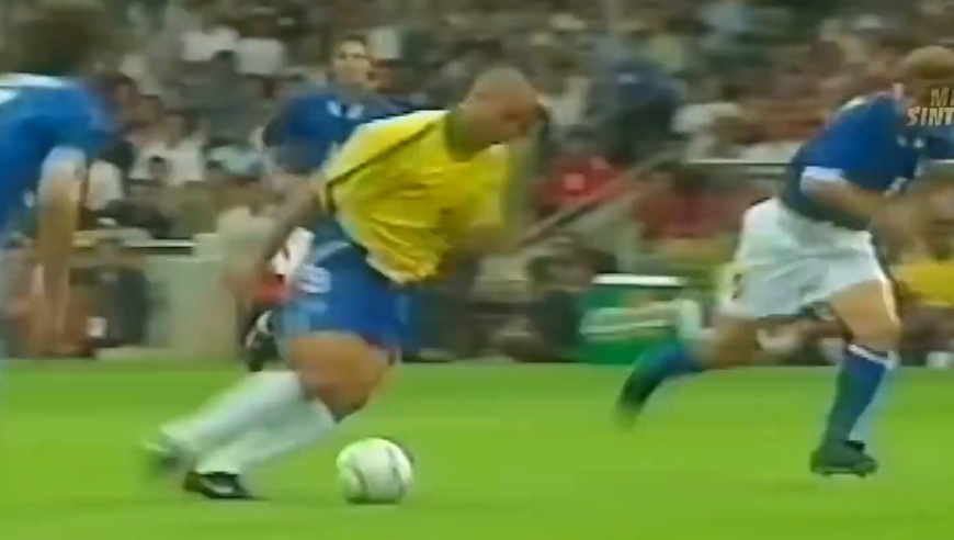 世纪双铲的由来！大罗单挑意大利后防线！