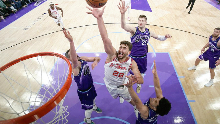 议起复盘｜申京三双难救火箭！爵士篮板三分齐爆，阿杜单打过多遭质疑