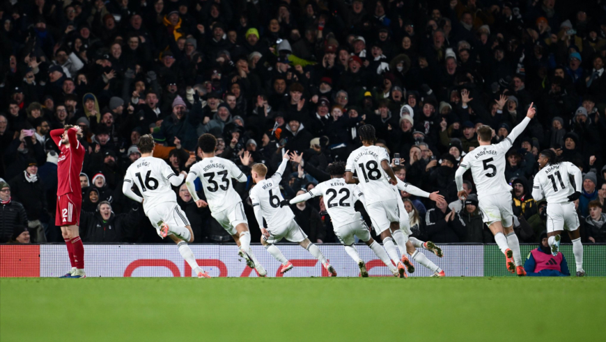 如此英超怎能不爱！利物浦补时上演准绝杀 富勒姆替补奇兵神仙球绝平