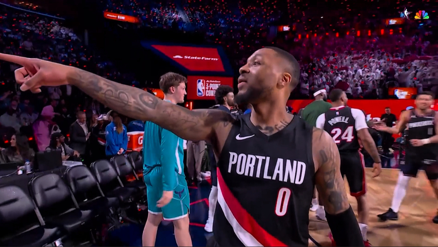 三分大赛决赛完整版！利拉德狂轰29分夺冠 布克后三投全丢克努佩尔垫底