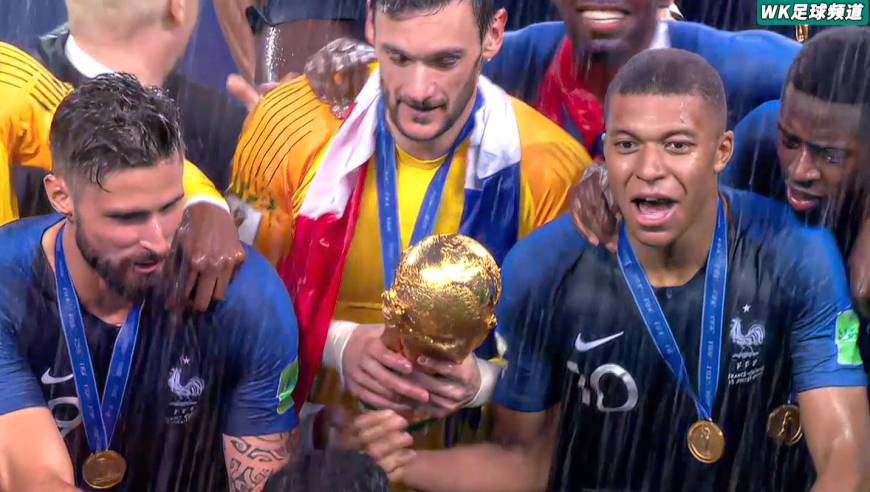 体坛名场面｜法国问鼎2018年世界杯