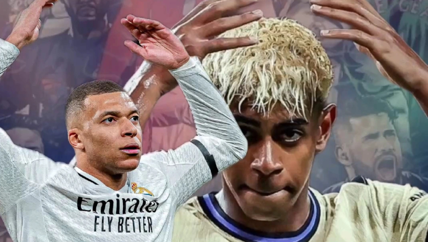 姆巴佩小熊跳水越多，预示着巴萨夺西甲越容易，揭他俩无奈之处