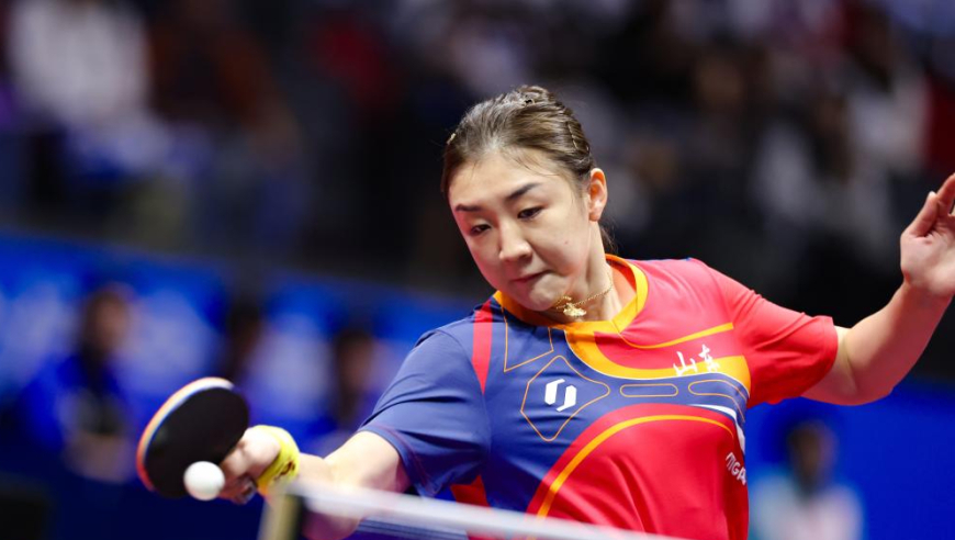 状态起来了！陈梦落点质量明显提高轰7-1开局 朱雨玲表情无奈了