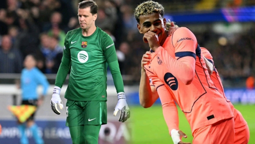 咆哮版解说欧冠巴萨3-3三度落后扳平，亚马尔立功什琴斯尼险成罪人