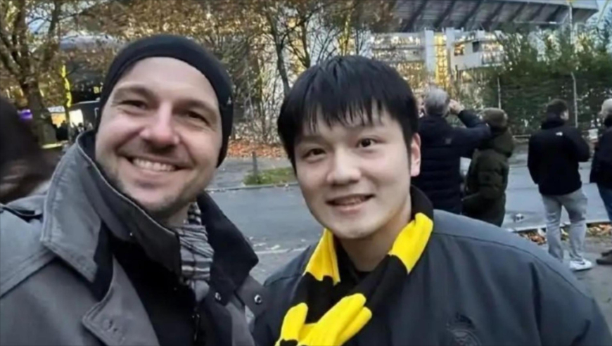 波尔称樊振东去年就很想去德甲比赛，他来到德甲是好兆头